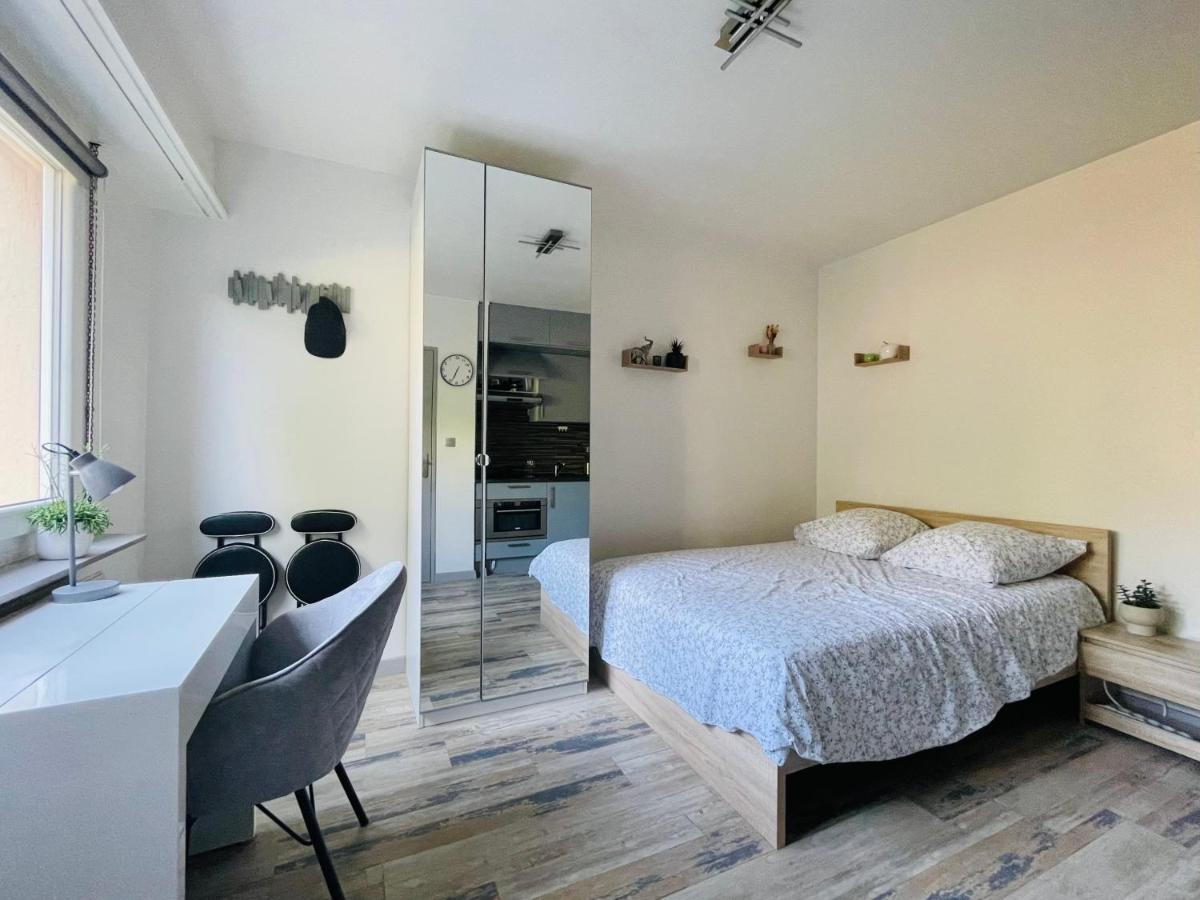 Dnn - Stylish Studio - Free Wifi, Netflix And Parking - Min Away To Basel And Airport - Dishwasher, Washing Machine Saint-Louis  Buitenkant foto
